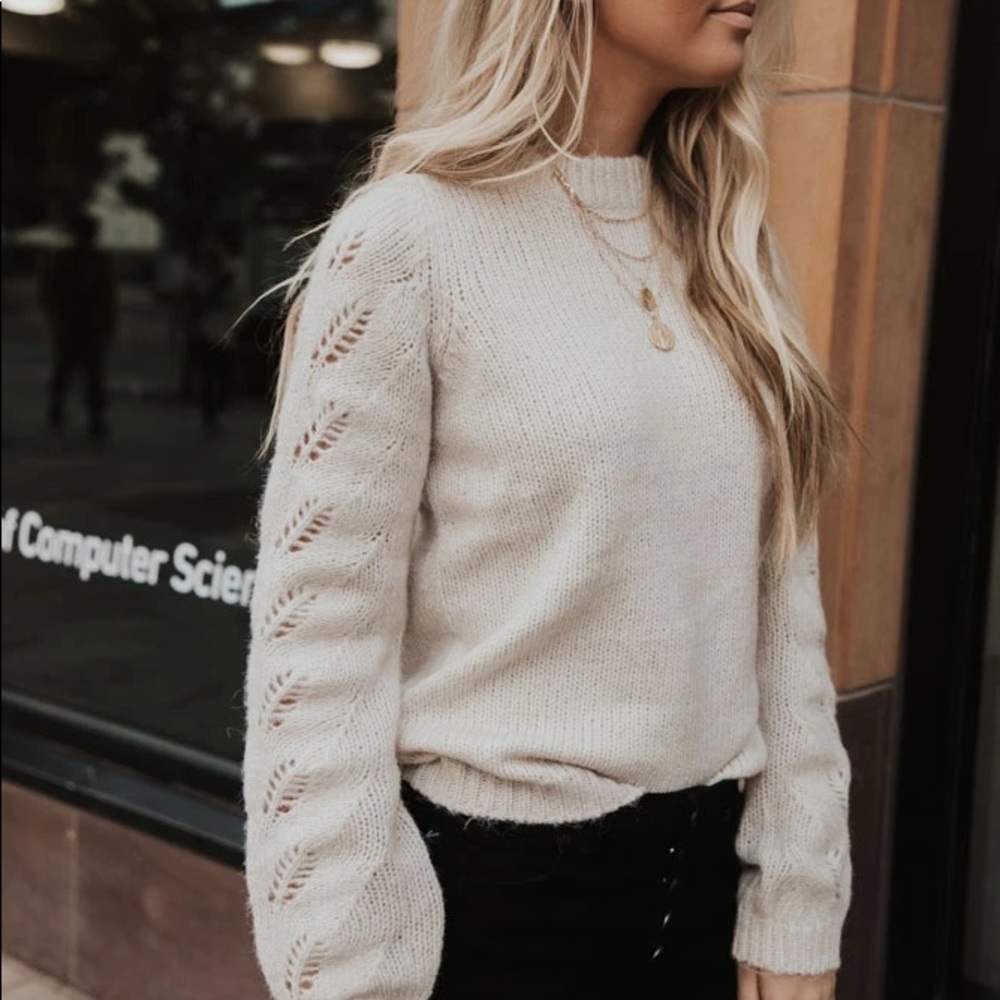 Cream Sweater - Picture 4 of 4